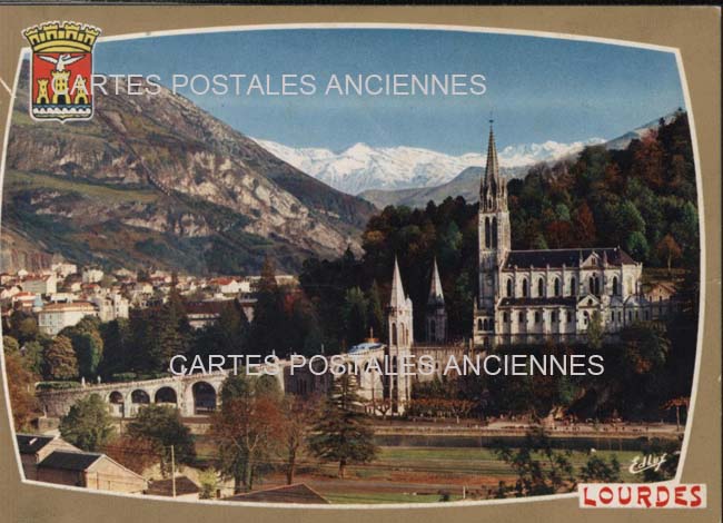 Cartes postales anciennes > CARTES POSTALES > carte postale ancienne > cartes-postales-ancienne.com Occitanie Hautes pyrenees Lourdes