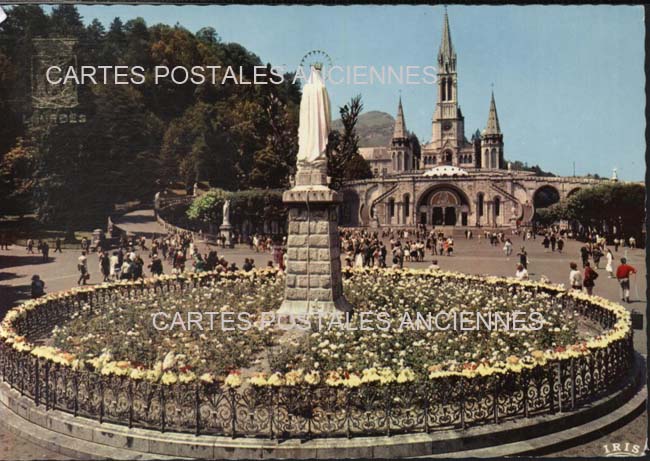 Cartes postales anciennes > CARTES POSTALES > carte postale ancienne > cartes-postales-ancienne.com Occitanie Hautes pyrenees Lourdes