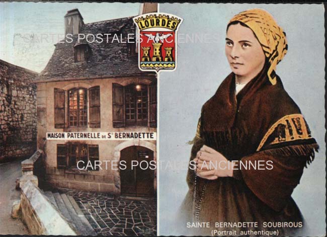 Cartes postales anciennes > CARTES POSTALES > carte postale ancienne > cartes-postales-ancienne.com Occitanie Hautes pyrenees Lourdes