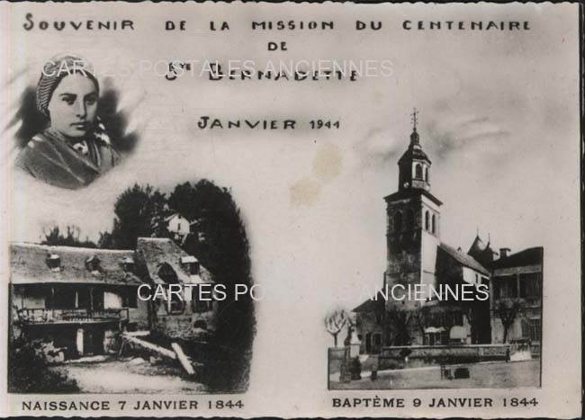 Cartes postales anciennes > CARTES POSTALES > carte postale ancienne > cartes-postales-ancienne.com Occitanie Hautes pyrenees Lourdes