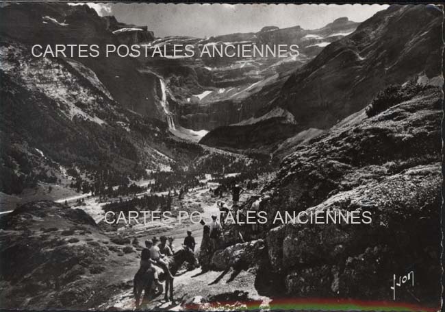 Cartes postales anciennes > CARTES POSTALES > carte postale ancienne > cartes-postales-ancienne.com Occitanie Hautes pyrenees Gavarnie