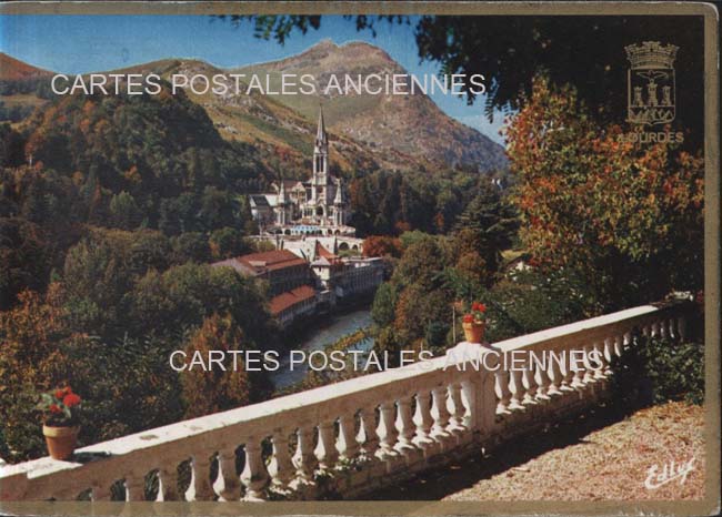 Cartes postales anciennes > CARTES POSTALES > carte postale ancienne > cartes-postales-ancienne.com Occitanie Hautes pyrenees Lourdes