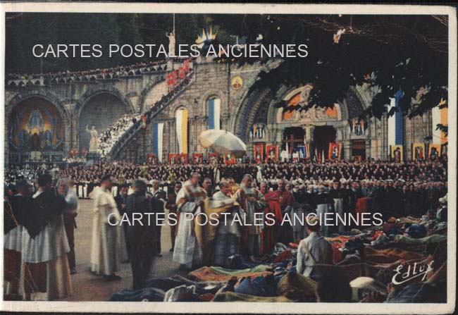 Cartes postales anciennes > CARTES POSTALES > carte postale ancienne > cartes-postales-ancienne.com Occitanie Hautes pyrenees Lourdes