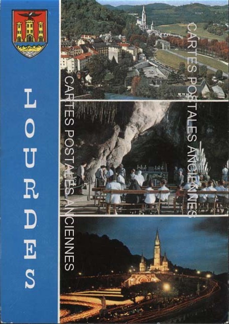 Cartes postales anciennes > CARTES POSTALES > carte postale ancienne > cartes-postales-ancienne.com Occitanie Hautes pyrenees Lourdes