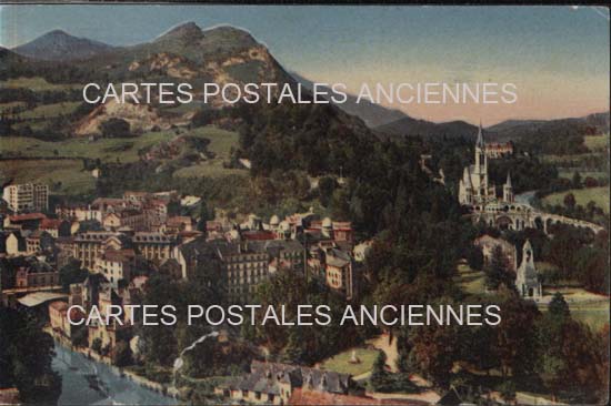 Cartes postales anciennes > CARTES POSTALES > carte postale ancienne > cartes-postales-ancienne.com Occitanie Hautes pyrenees Lourdes