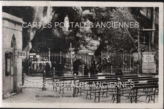 Cartes postales anciennes > CARTES POSTALES > carte postale ancienne > cartes-postales-ancienne.com Occitanie Hautes pyrenees Lourdes