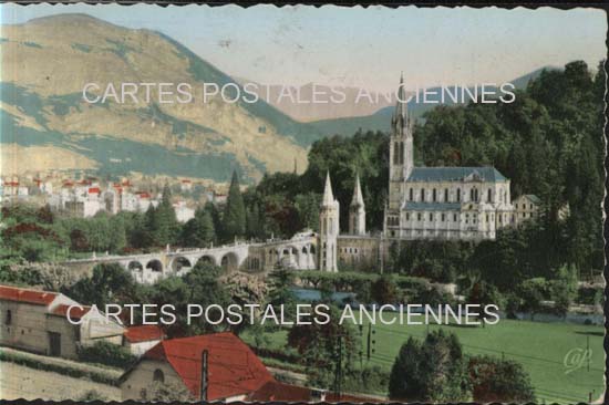 Cartes postales anciennes > CARTES POSTALES > carte postale ancienne > cartes-postales-ancienne.com Occitanie Hautes pyrenees Lourdes