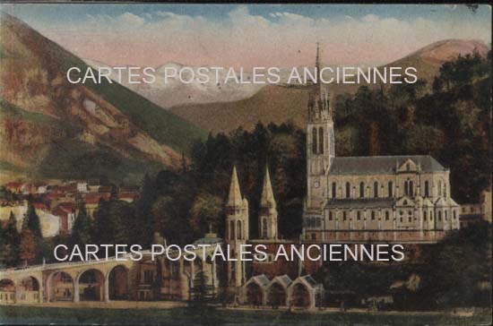 Cartes postales anciennes > CARTES POSTALES > carte postale ancienne > cartes-postales-ancienne.com Occitanie Hautes pyrenees Lourdes