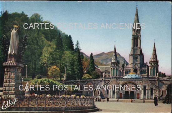 Cartes postales anciennes > CARTES POSTALES > carte postale ancienne > cartes-postales-ancienne.com Occitanie Hautes pyrenees Lourdes