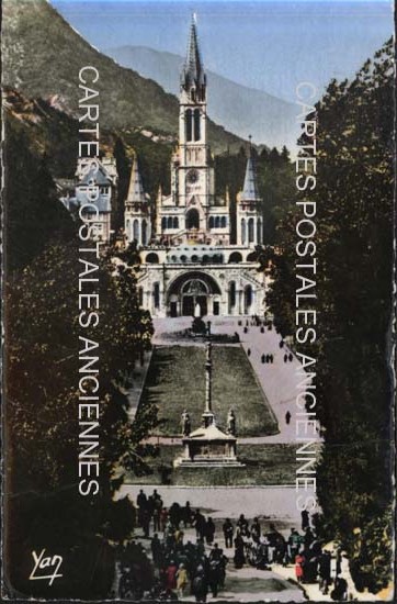 Cartes postales anciennes > CARTES POSTALES > carte postale ancienne > cartes-postales-ancienne.com Occitanie Hautes pyrenees Lourdes