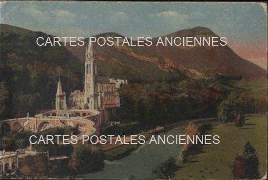 Cartes postales anciennes > CARTES POSTALES > carte postale ancienne > cartes-postales-ancienne.com Occitanie Hautes pyrenees Lourdes