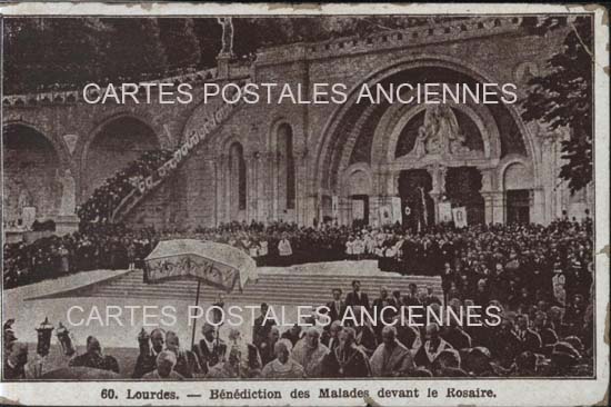 Cartes postales anciennes > CARTES POSTALES > carte postale ancienne > cartes-postales-ancienne.com Occitanie Hautes pyrenees Lourdes