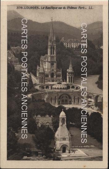 Cartes postales anciennes > CARTES POSTALES > carte postale ancienne > cartes-postales-ancienne.com Occitanie Hautes pyrenees Lourdes