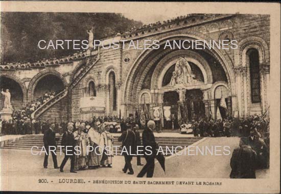 Cartes postales anciennes > CARTES POSTALES > carte postale ancienne > cartes-postales-ancienne.com Occitanie Hautes pyrenees Lourdes