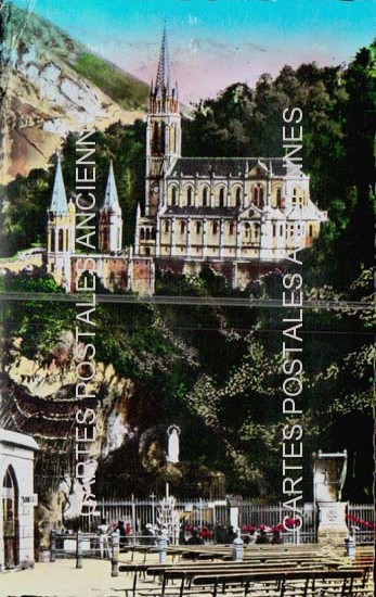 Cartes postales anciennes > CARTES POSTALES > carte postale ancienne > cartes-postales-ancienne.com Occitanie Hautes pyrenees Lourdes