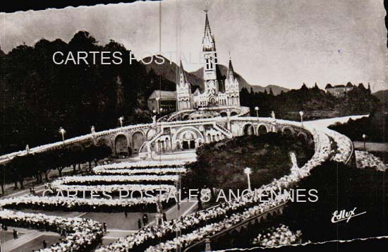 Cartes postales anciennes > CARTES POSTALES > carte postale ancienne > cartes-postales-ancienne.com Occitanie Hautes pyrenees Lourdes