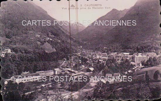 Cartes postales anciennes > CARTES POSTALES > carte postale ancienne > cartes-postales-ancienne.com Occitanie Hautes pyrenees Cauterets