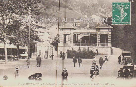 Cartes postales anciennes > CARTES POSTALES > carte postale ancienne > cartes-postales-ancienne.com Occitanie Hautes pyrenees Cauterets