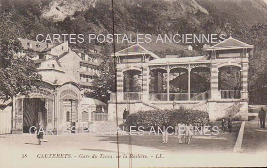 Cartes postales anciennes > CARTES POSTALES > carte postale ancienne > cartes-postales-ancienne.com Occitanie Hautes pyrenees Cauterets