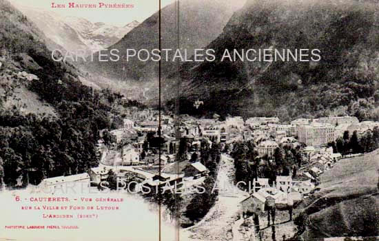 Cartes postales anciennes > CARTES POSTALES > carte postale ancienne > cartes-postales-ancienne.com Occitanie Hautes pyrenees Cauterets