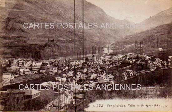 Cartes postales anciennes > CARTES POSTALES > carte postale ancienne > cartes-postales-ancienne.com Occitanie Hautes pyrenees Luz Saint Sauveur