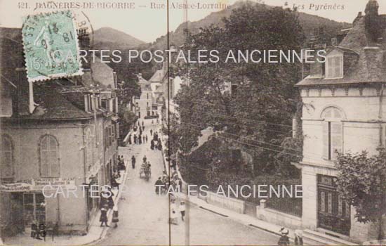 Cartes postales anciennes > CARTES POSTALES > carte postale ancienne > cartes-postales-ancienne.com Occitanie Hautes pyrenees Bagneres De Bigorre