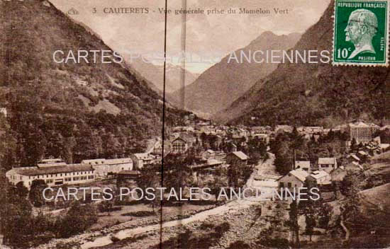 Cartes postales anciennes > CARTES POSTALES > carte postale ancienne > cartes-postales-ancienne.com Occitanie Hautes pyrenees Cauterets