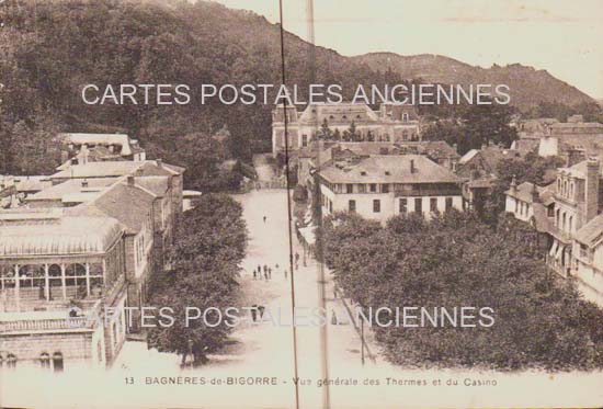 Cartes postales anciennes > CARTES POSTALES > carte postale ancienne > cartes-postales-ancienne.com Occitanie Hautes pyrenees Bagneres De Bigorre