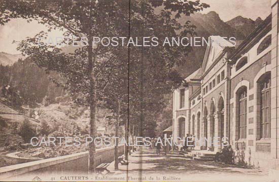 Cartes postales anciennes > CARTES POSTALES > carte postale ancienne > cartes-postales-ancienne.com Occitanie Hautes pyrenees Cauterets