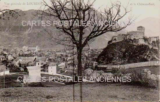 Cartes postales anciennes > CARTES POSTALES > carte postale ancienne > cartes-postales-ancienne.com Occitanie Hautes pyrenees Lourdes