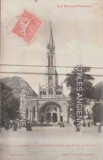 Cartes postales anciennes > CARTES POSTALES > carte postale ancienne > cartes-postales-ancienne.com Occitanie Hautes pyrenees Lourdes