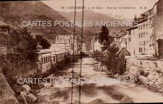 Cartes postales anciennes > CARTES POSTALES > carte postale ancienne > cartes-postales-ancienne.com Occitanie Hautes pyrenees Cauterets