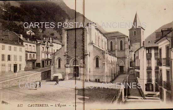 Cartes postales anciennes > CARTES POSTALES > carte postale ancienne > cartes-postales-ancienne.com Occitanie Hautes pyrenees Cauterets