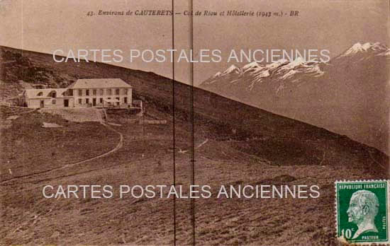 Cartes postales anciennes > CARTES POSTALES > carte postale ancienne > cartes-postales-ancienne.com Occitanie Hautes pyrenees Cauterets