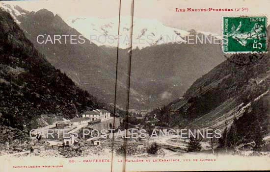 Cartes postales anciennes > CARTES POSTALES > carte postale ancienne > cartes-postales-ancienne.com Occitanie Hautes pyrenees Cauterets