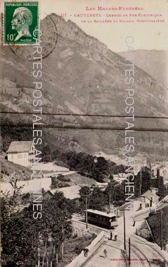 Cartes postales anciennes > CARTES POSTALES > carte postale ancienne > cartes-postales-ancienne.com Occitanie Hautes pyrenees Cauterets