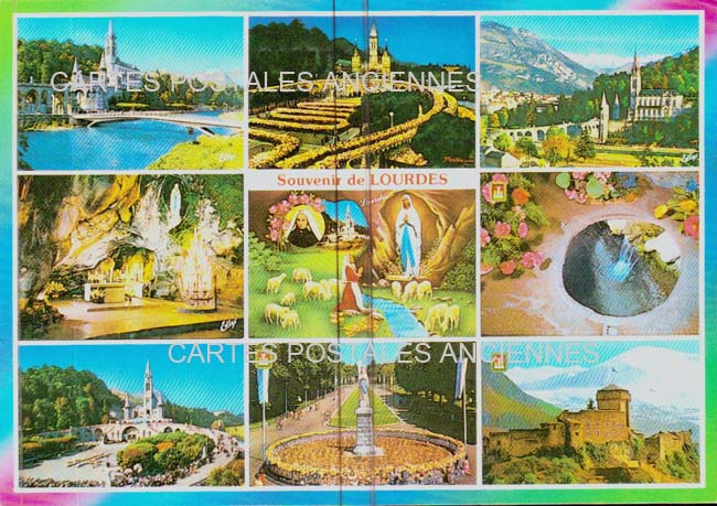 Cartes postales anciennes > CARTES POSTALES > carte postale ancienne > cartes-postales-ancienne.com Occitanie Hautes pyrenees Lourdes