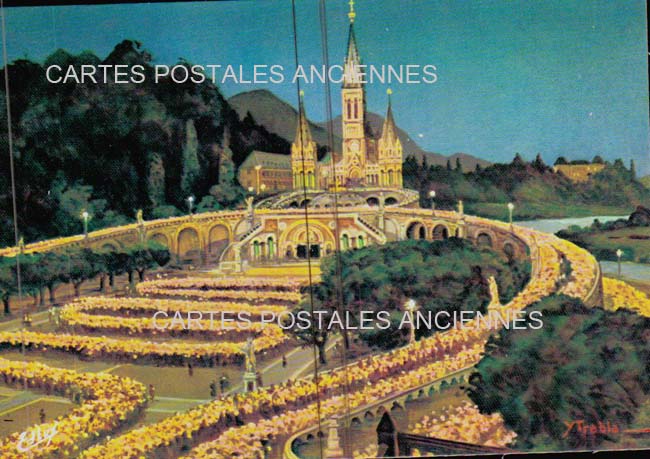 Cartes postales anciennes > CARTES POSTALES > carte postale ancienne > cartes-postales-ancienne.com Occitanie Hautes pyrenees Lourdes