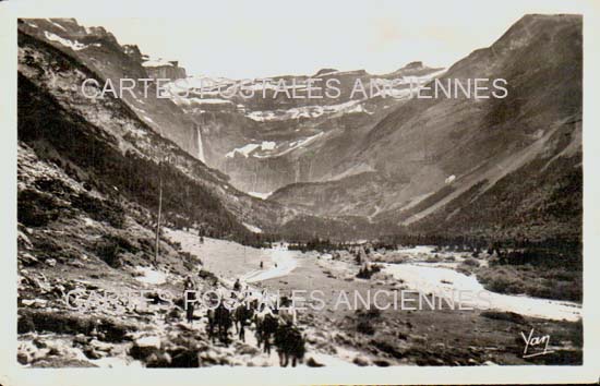 Cartes postales anciennes > CARTES POSTALES > carte postale ancienne > cartes-postales-ancienne.com Occitanie Hautes pyrenees Gavarnie