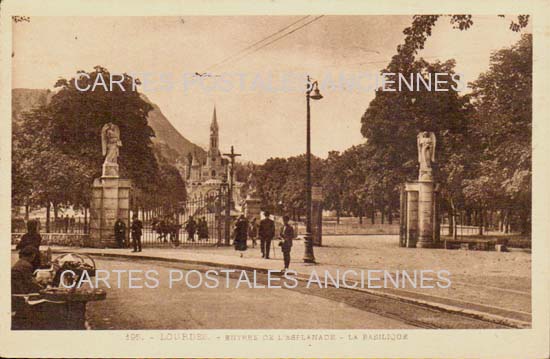 Cartes postales anciennes > CARTES POSTALES > carte postale ancienne > cartes-postales-ancienne.com Occitanie Hautes pyrenees Lourdes