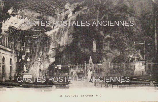 Cartes postales anciennes > CARTES POSTALES > carte postale ancienne > cartes-postales-ancienne.com Occitanie Hautes pyrenees Lourdes