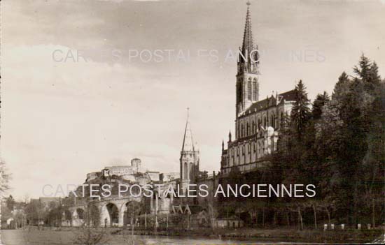 Cartes postales anciennes > CARTES POSTALES > carte postale ancienne > cartes-postales-ancienne.com Occitanie Hautes pyrenees Lourdes