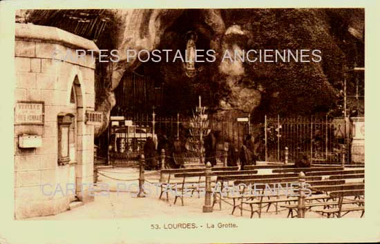 Cartes postales anciennes > CARTES POSTALES > carte postale ancienne > cartes-postales-ancienne.com Occitanie Hautes pyrenees Lourdes