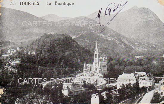 Cartes postales anciennes > CARTES POSTALES > carte postale ancienne > cartes-postales-ancienne.com Occitanie Hautes pyrenees Lourdes