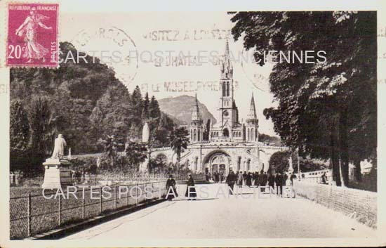 Cartes postales anciennes > CARTES POSTALES > carte postale ancienne > cartes-postales-ancienne.com Occitanie Hautes pyrenees Lourdes