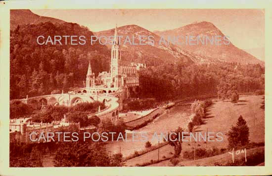 Cartes postales anciennes > CARTES POSTALES > carte postale ancienne > cartes-postales-ancienne.com Occitanie Hautes pyrenees Lourdes