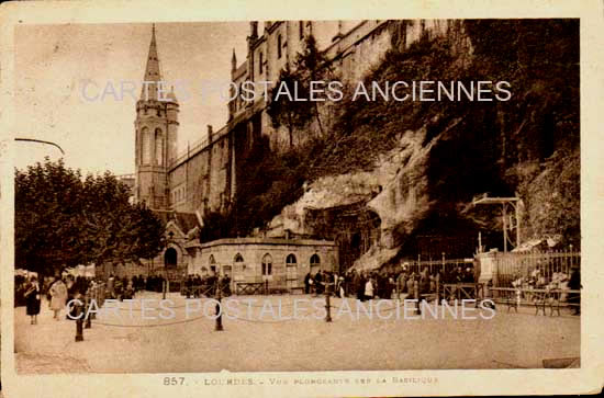 Cartes postales anciennes > CARTES POSTALES > carte postale ancienne > cartes-postales-ancienne.com Occitanie Hautes pyrenees Lourdes