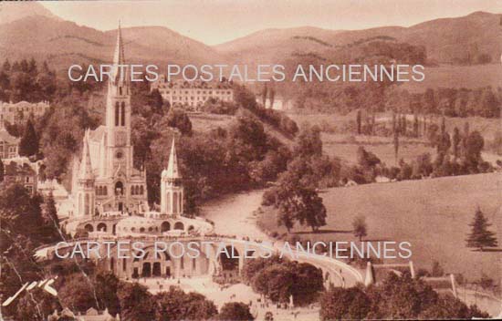 Cartes postales anciennes > CARTES POSTALES > carte postale ancienne > cartes-postales-ancienne.com Occitanie Hautes pyrenees Lourdes