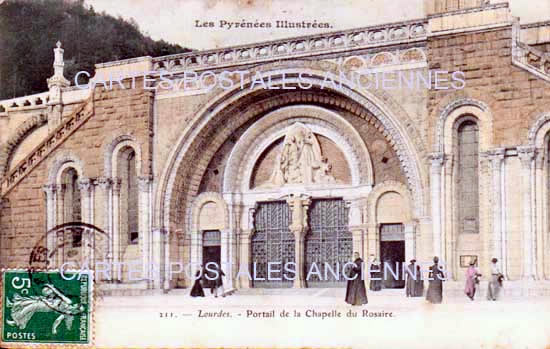 Cartes postales anciennes > CARTES POSTALES > carte postale ancienne > cartes-postales-ancienne.com Occitanie Hautes pyrenees Lourdes