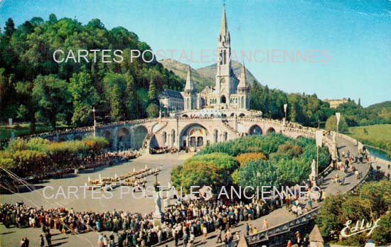 Cartes postales anciennes > CARTES POSTALES > carte postale ancienne > cartes-postales-ancienne.com Occitanie Hautes pyrenees Lourdes